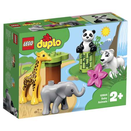 Конструктор LEGO DUPLO Детишки животных блочный
