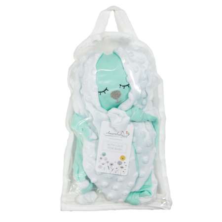 Подушка-комфортер-грелка Amarobaby Flax Love Мятный
