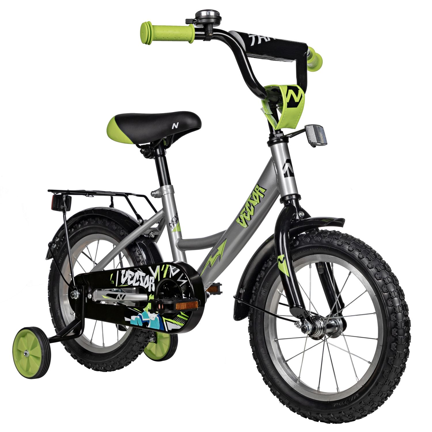 Двухколесный велосипед Novatrack 14 дюймов - фото 1