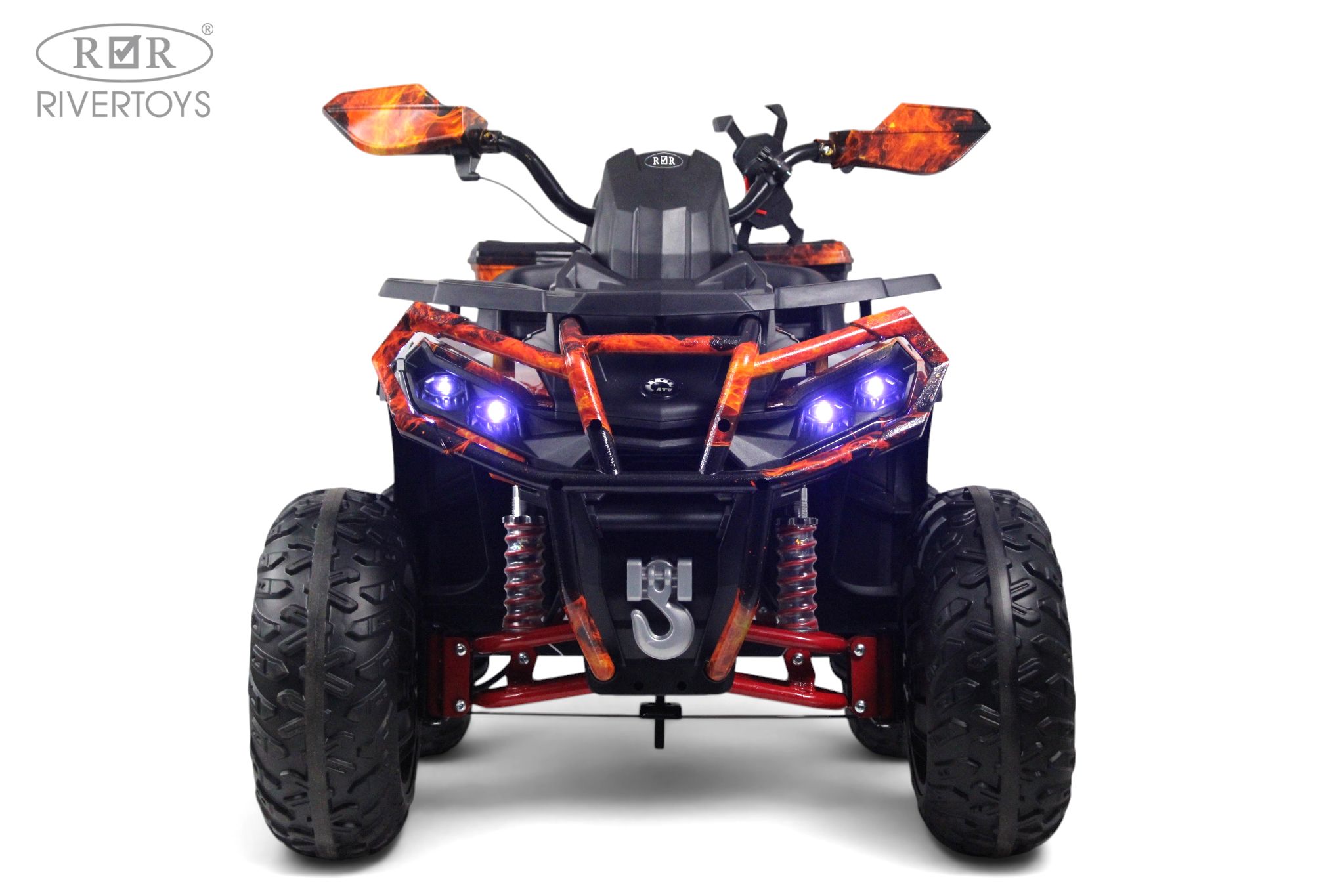 Электромобиль RIVERTOYS Z111ZZ-NEW-FIERY С пультом ДУ - фото 2