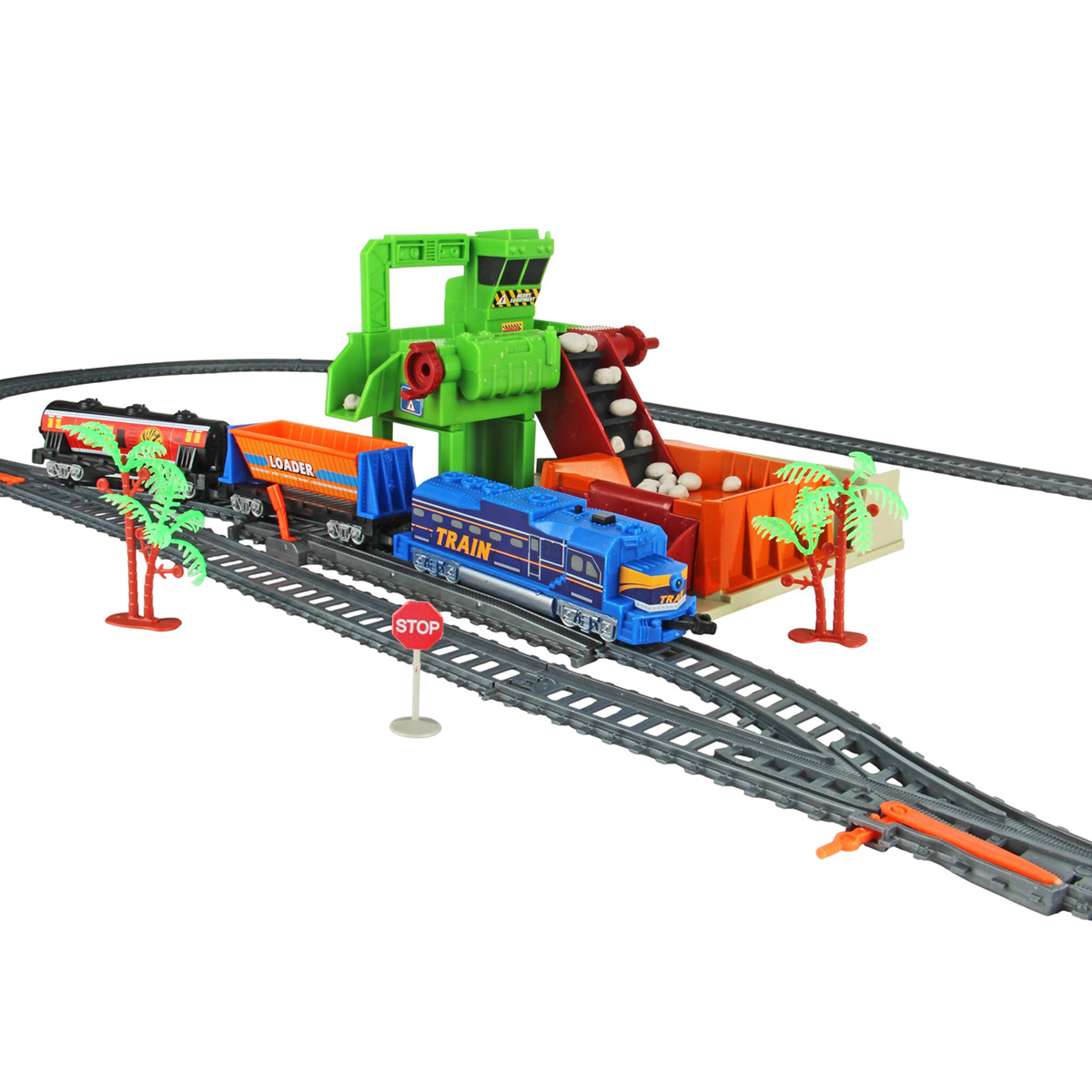 Развивающая железная дорога Veld Co 104.5 см 136349 - фото 4