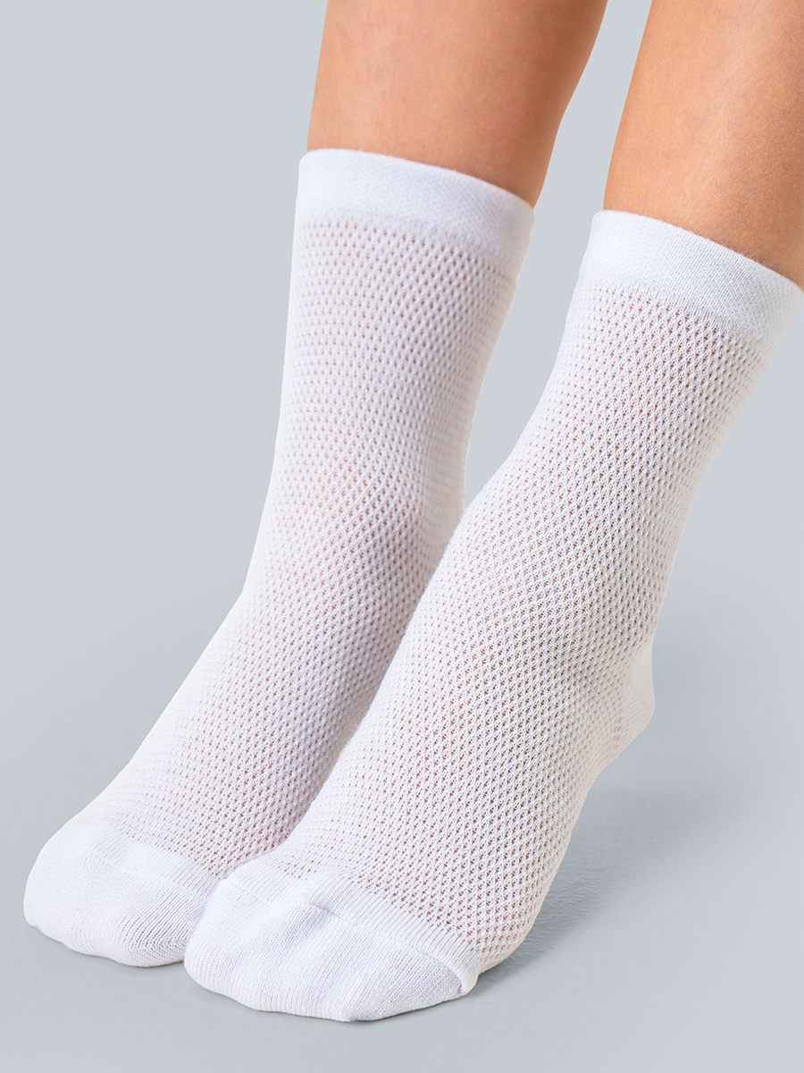 Носки 12 пар HappyFox HFET1201NBбелый.12 - фото 1