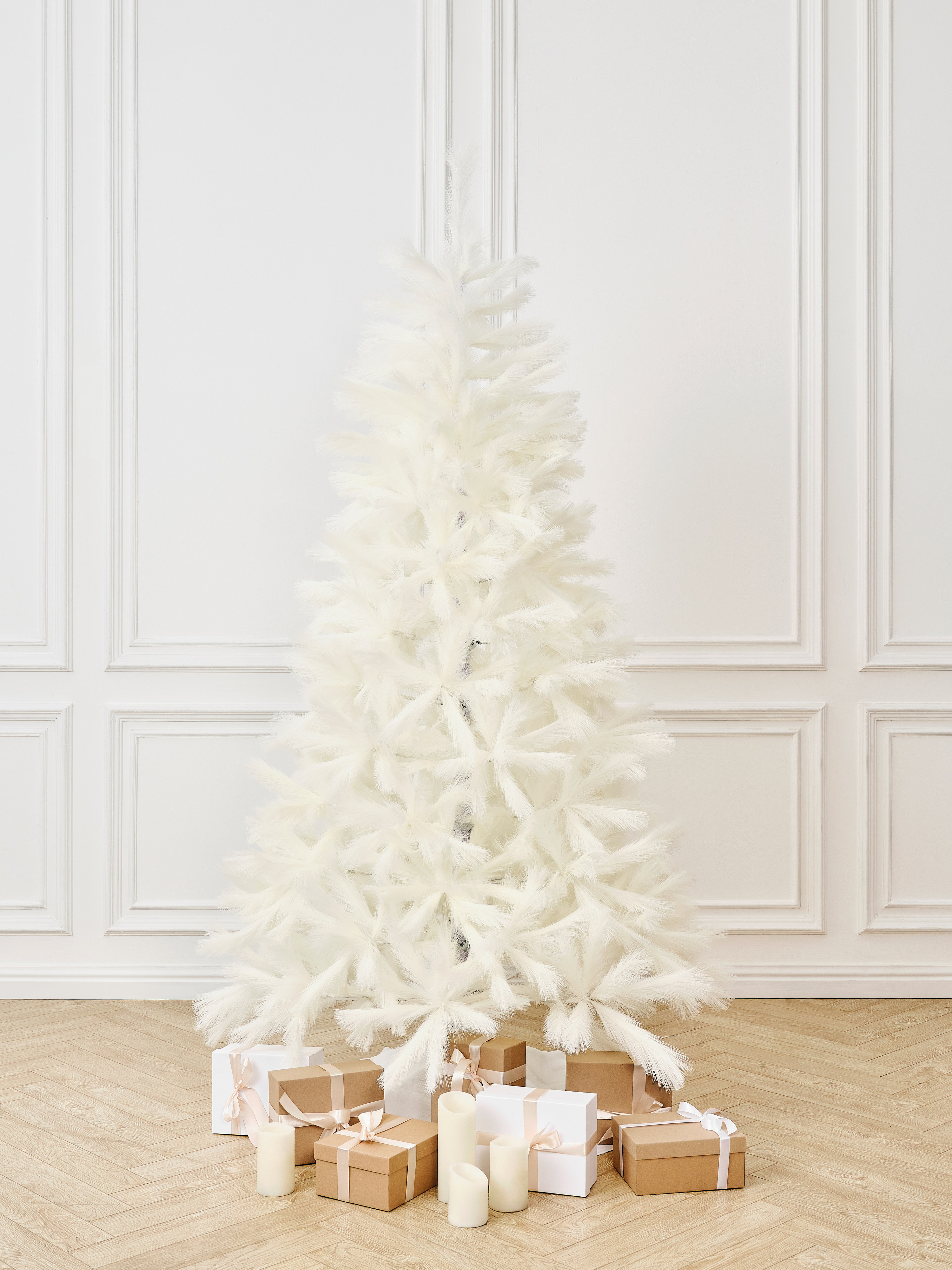 Елка искусственная BINOSHE White Charm 210 см белая - фото 1