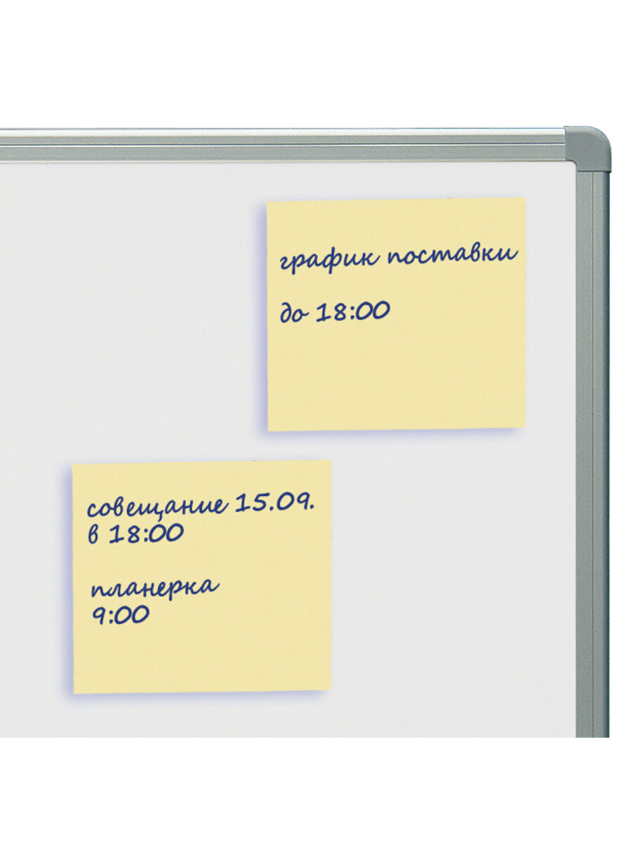 Стикеры для заметок Staff блок бумаги для записей самоклеящийся 400 листов 76х76 мм - фото 6