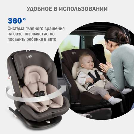 Автокресло SIGER 0+/1/2/3 (0-36 кг)