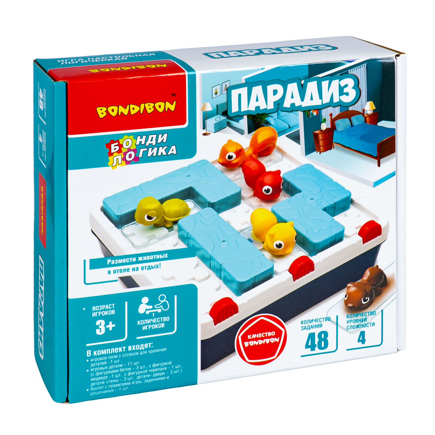 Настольная игра Bondibon ПАРАДИЗ головоломка - фото 2