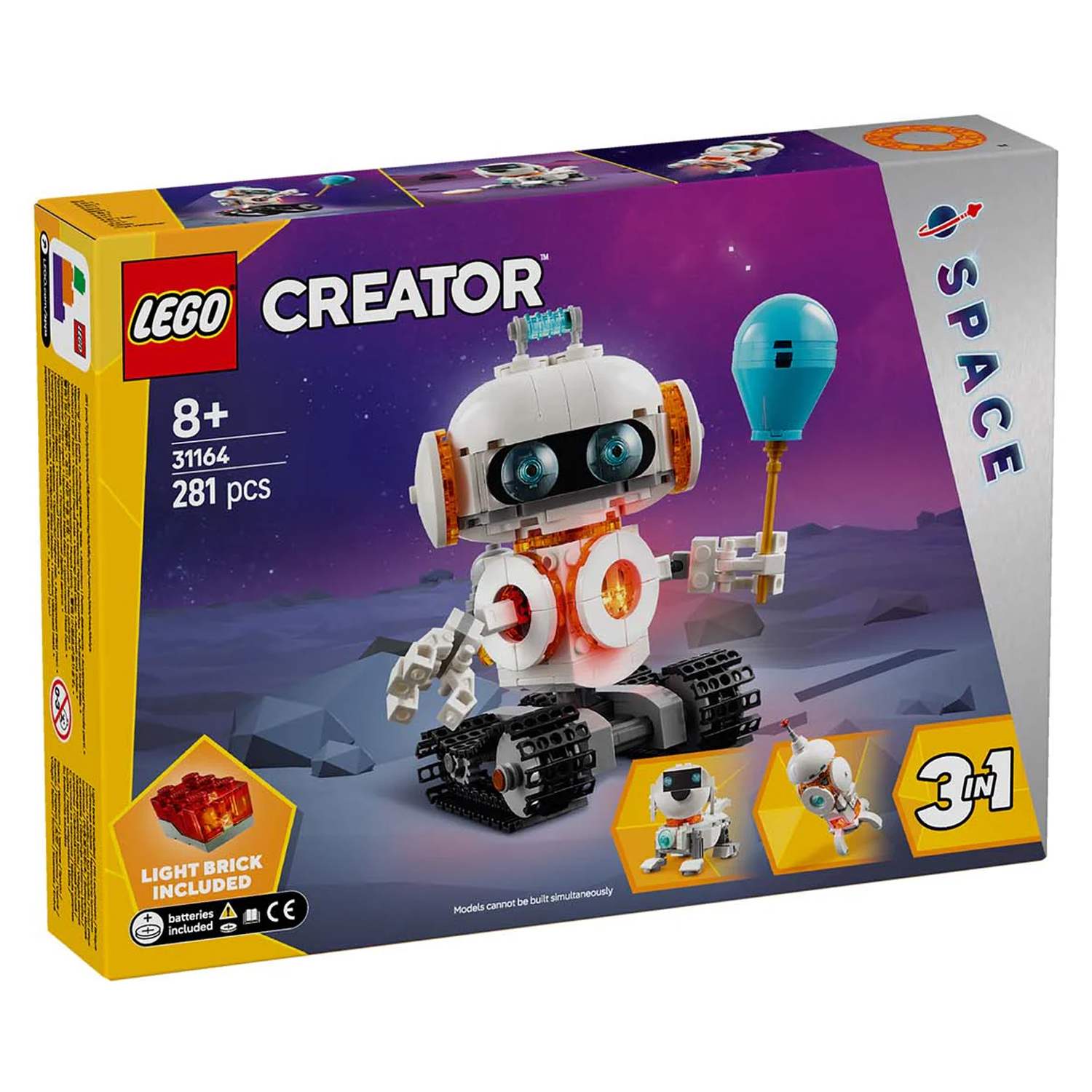 Конструктор LEGO Creator Космический Робот 281 дет. - фото 12
