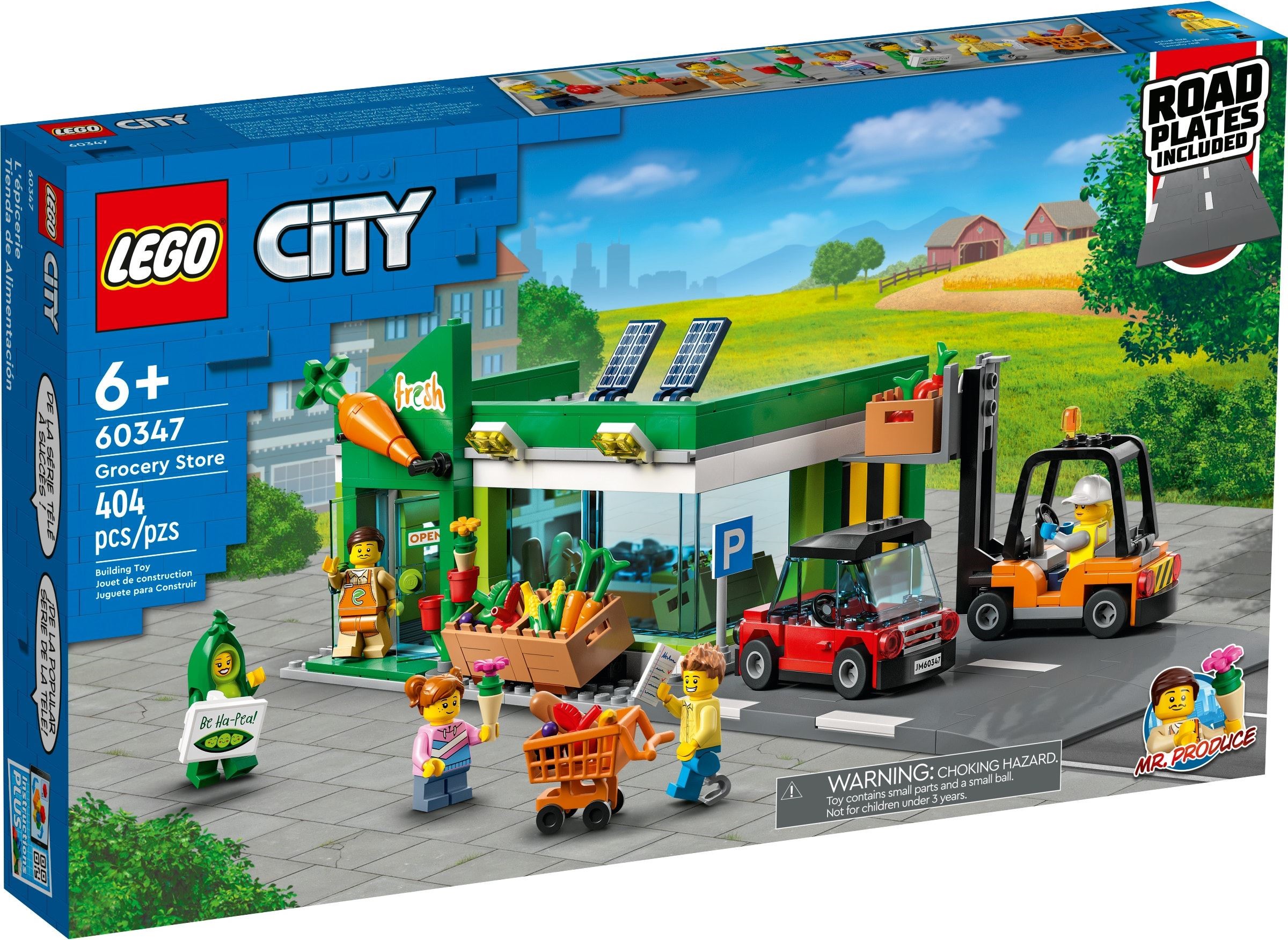 Изображение товара Конструктор LEGO City 60347 Продуктовый магазин для развития у детей