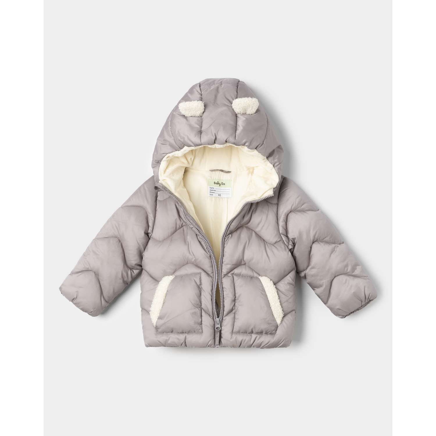Куртка BabyGo W25BG4-F09ig-GG - фото 3
