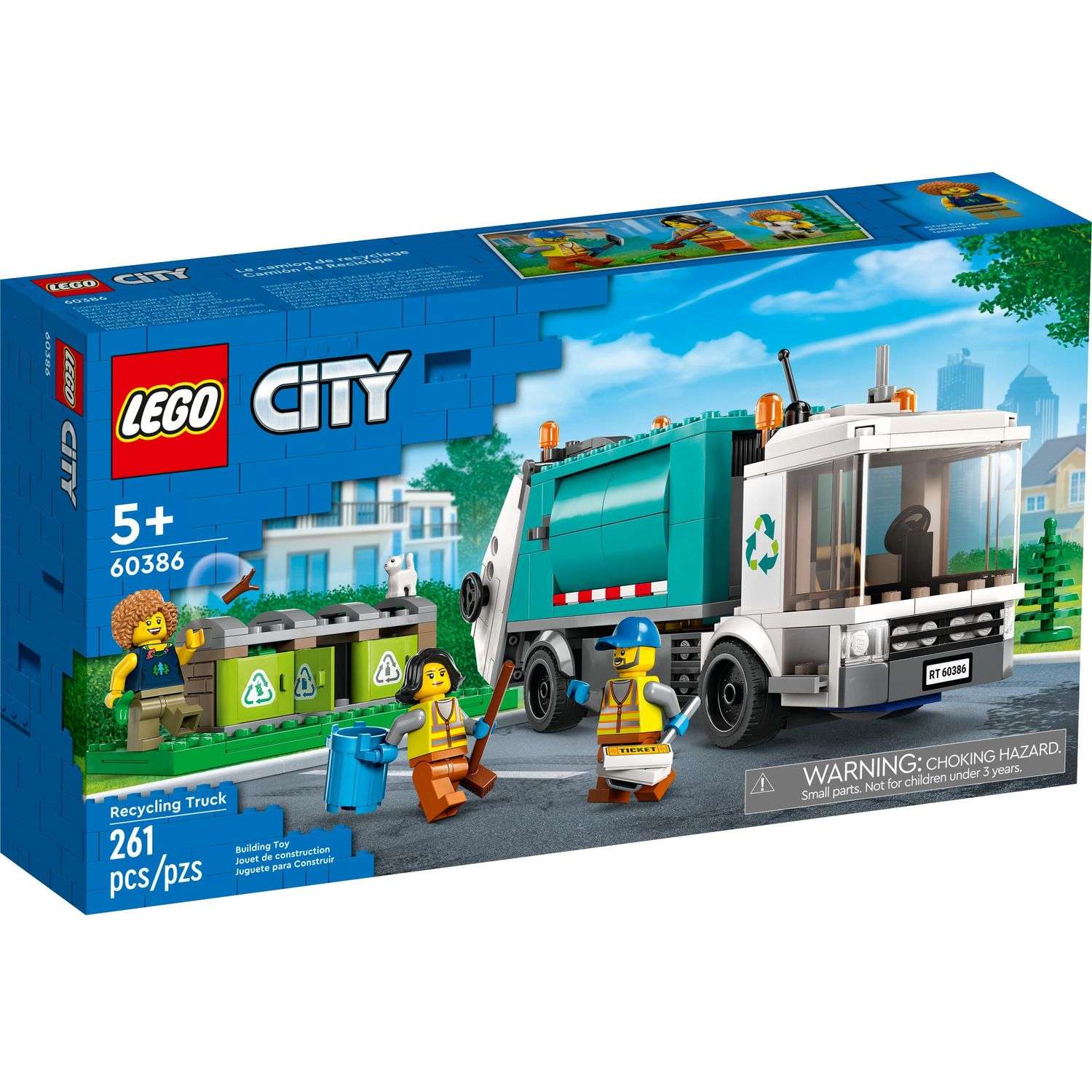 Конструктор LEGO City Recycling Truck 261 дет. - фото 1