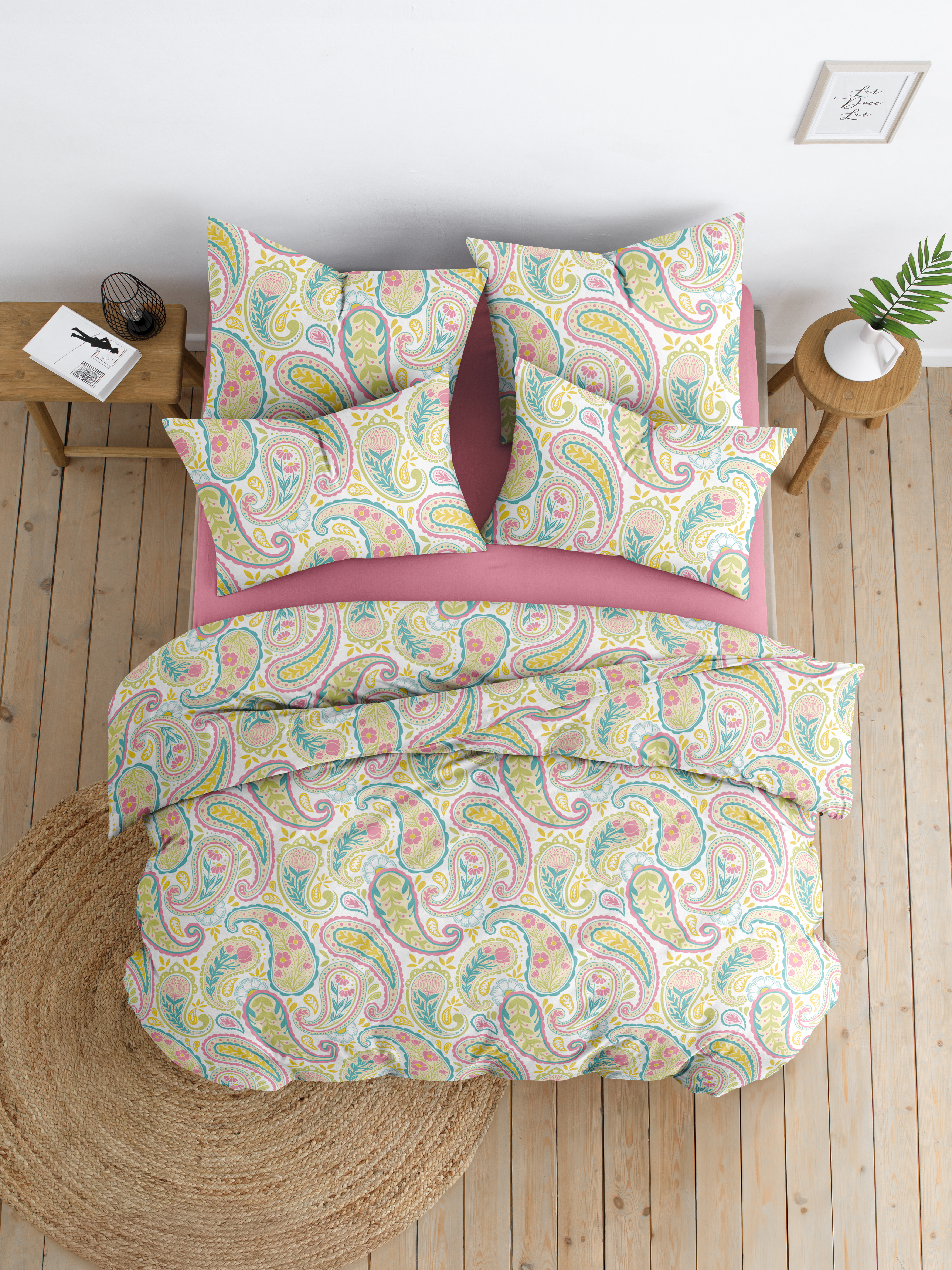 Комплект постельного белья Ночь Нежна Инди полутораспальный 4 предм. - фото 3