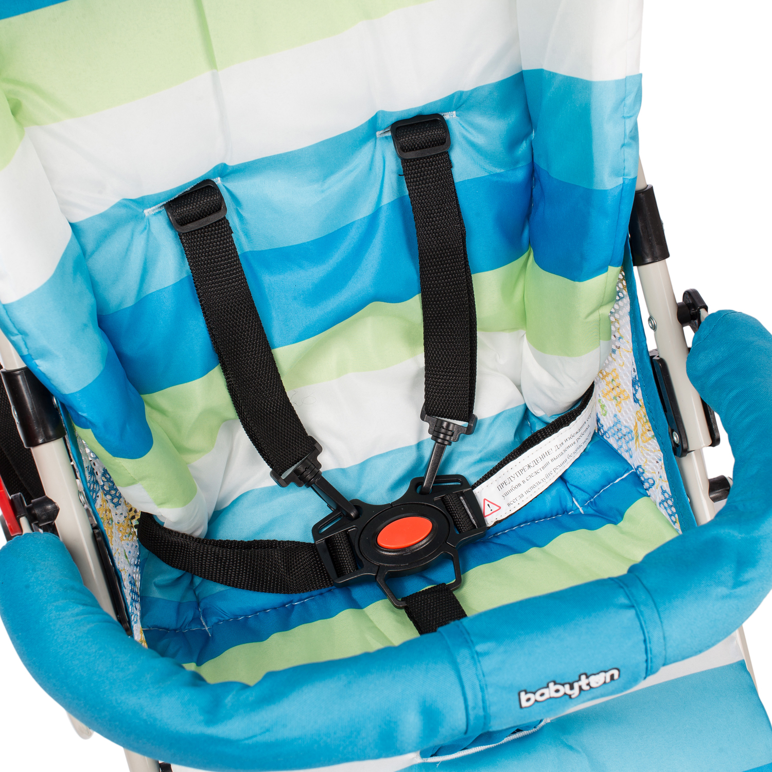 Коляска прогулочная Babyton Light Blue голубой - фото 15