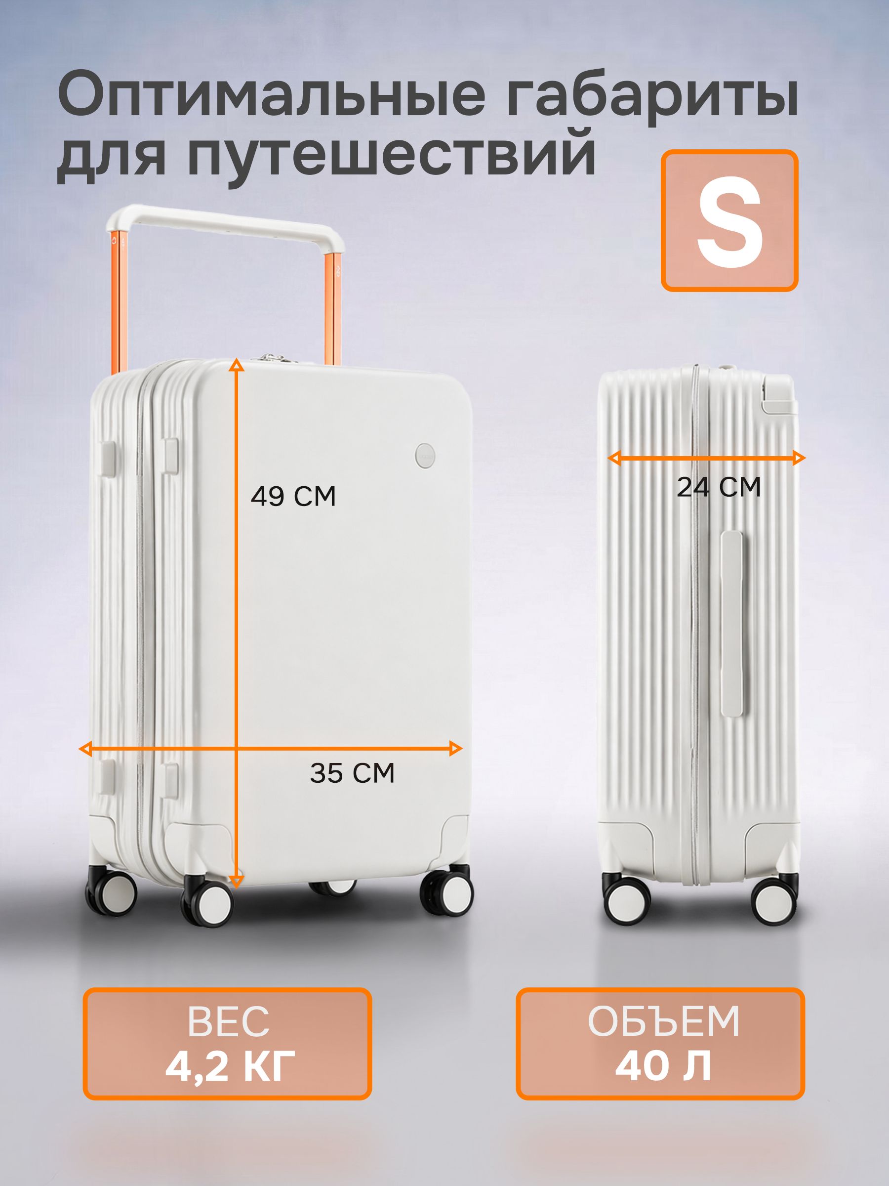 Чемодан MIXI - фото 3