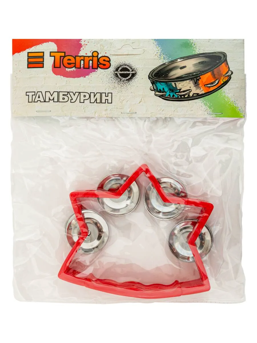 Игрушка музыкальная Terris бубен - фото 4