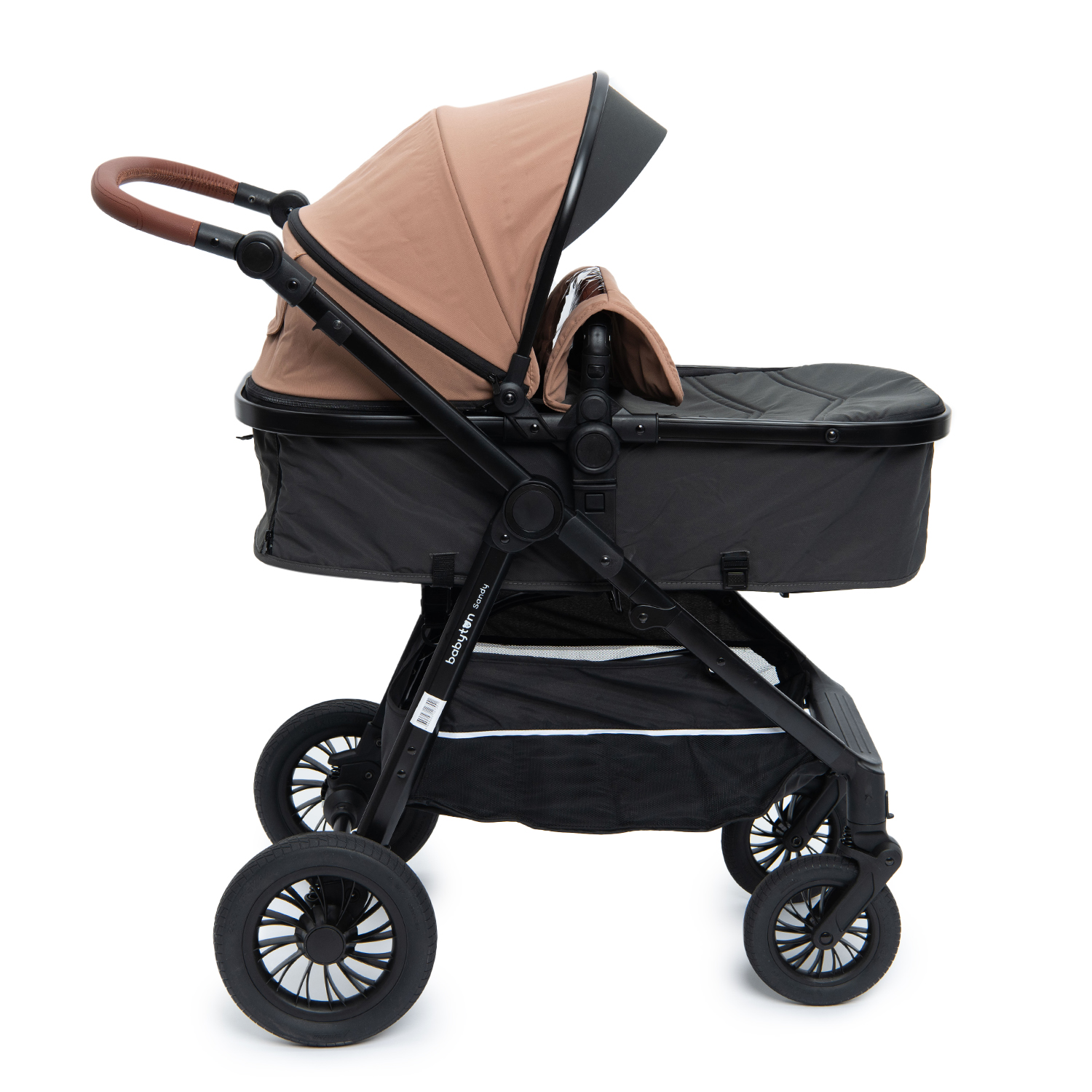 Коляска 2в1 Babyton Sandy Beige - фото 14