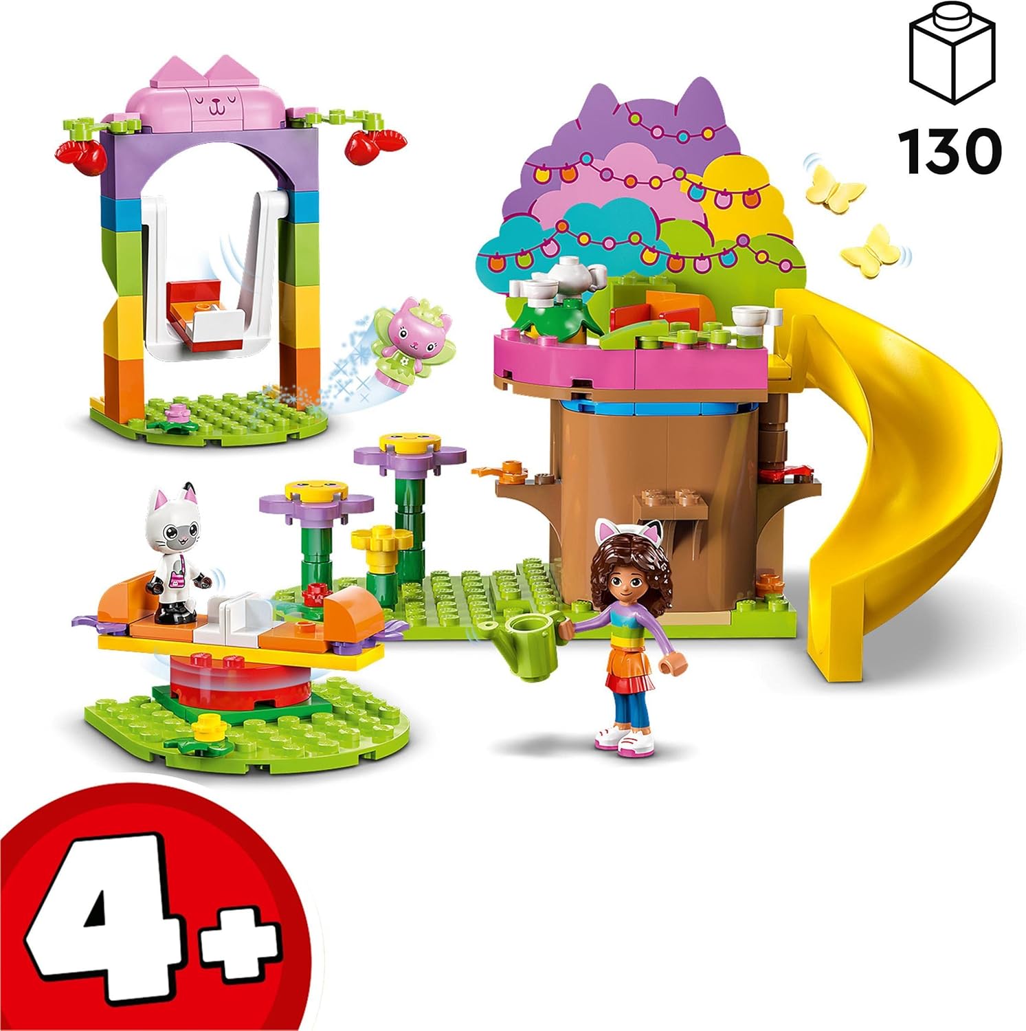 Конструктор LEGO Gabbys Dollhouse Kitty Fairys Garden Party 130 дет. - фото 2