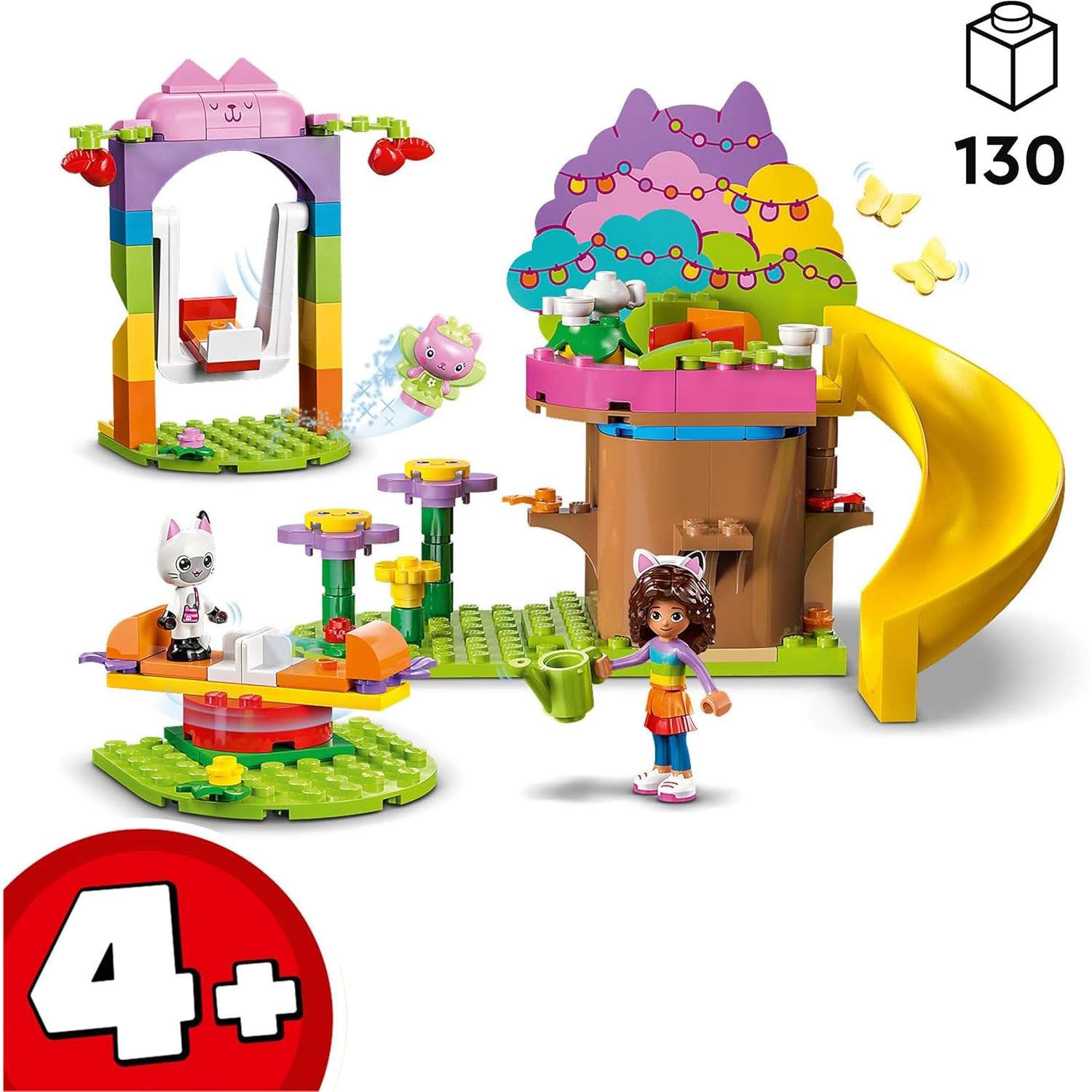 Конструктор LEGO Gabbys Dollhouse Kitty Fairys Garden Party 130 дет. - фото 2