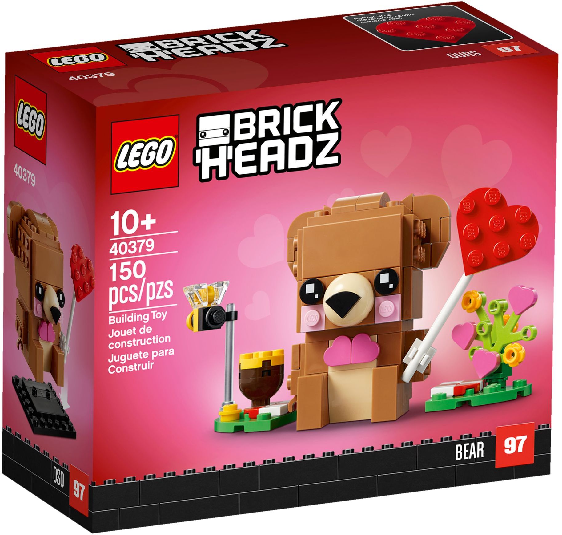 Конструктор LEGO BrickHeadz 40379 306 дет. - фото 1