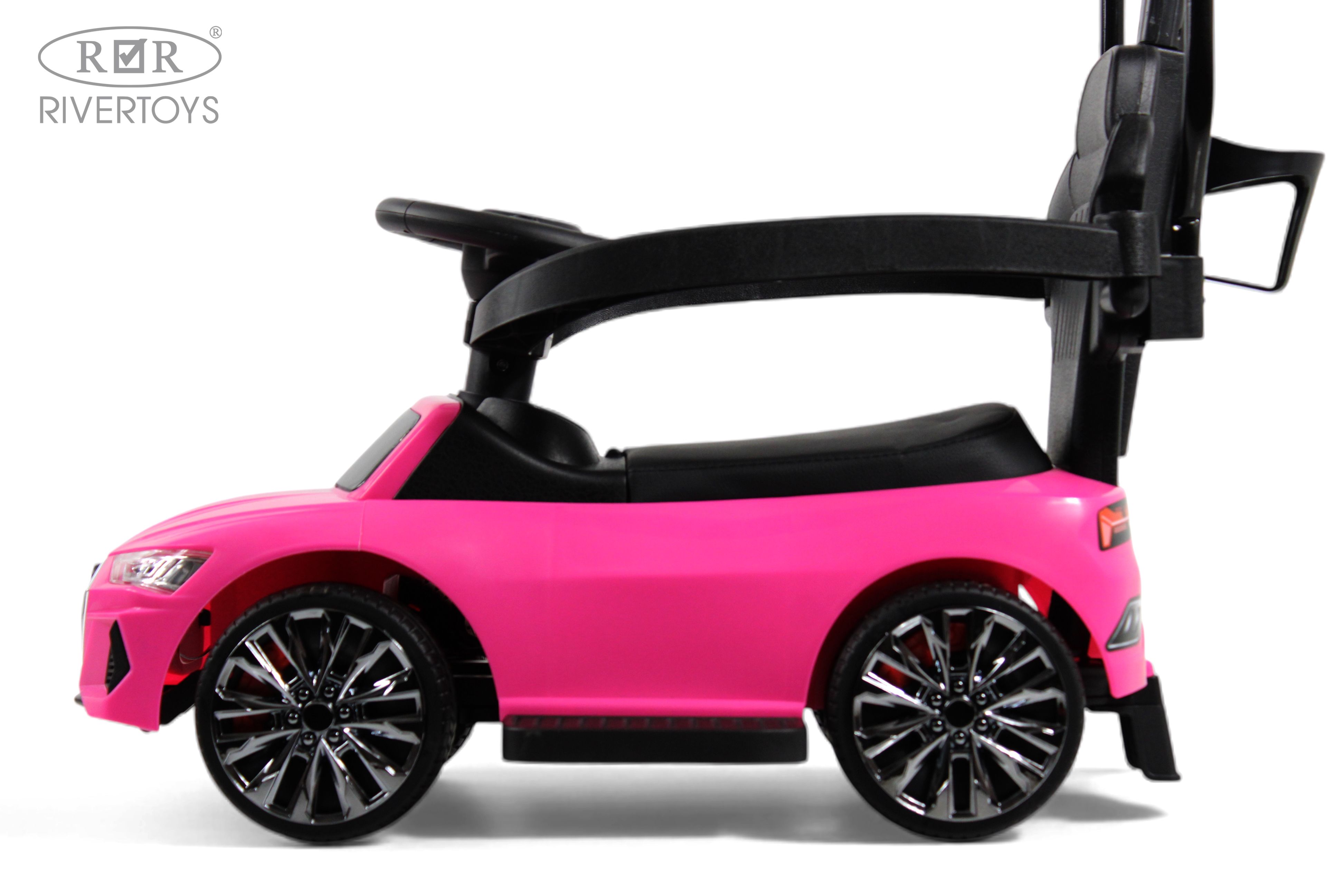 Каталка RIVERTOYS Z005ZZ-AP-PINK розовый - фото 12