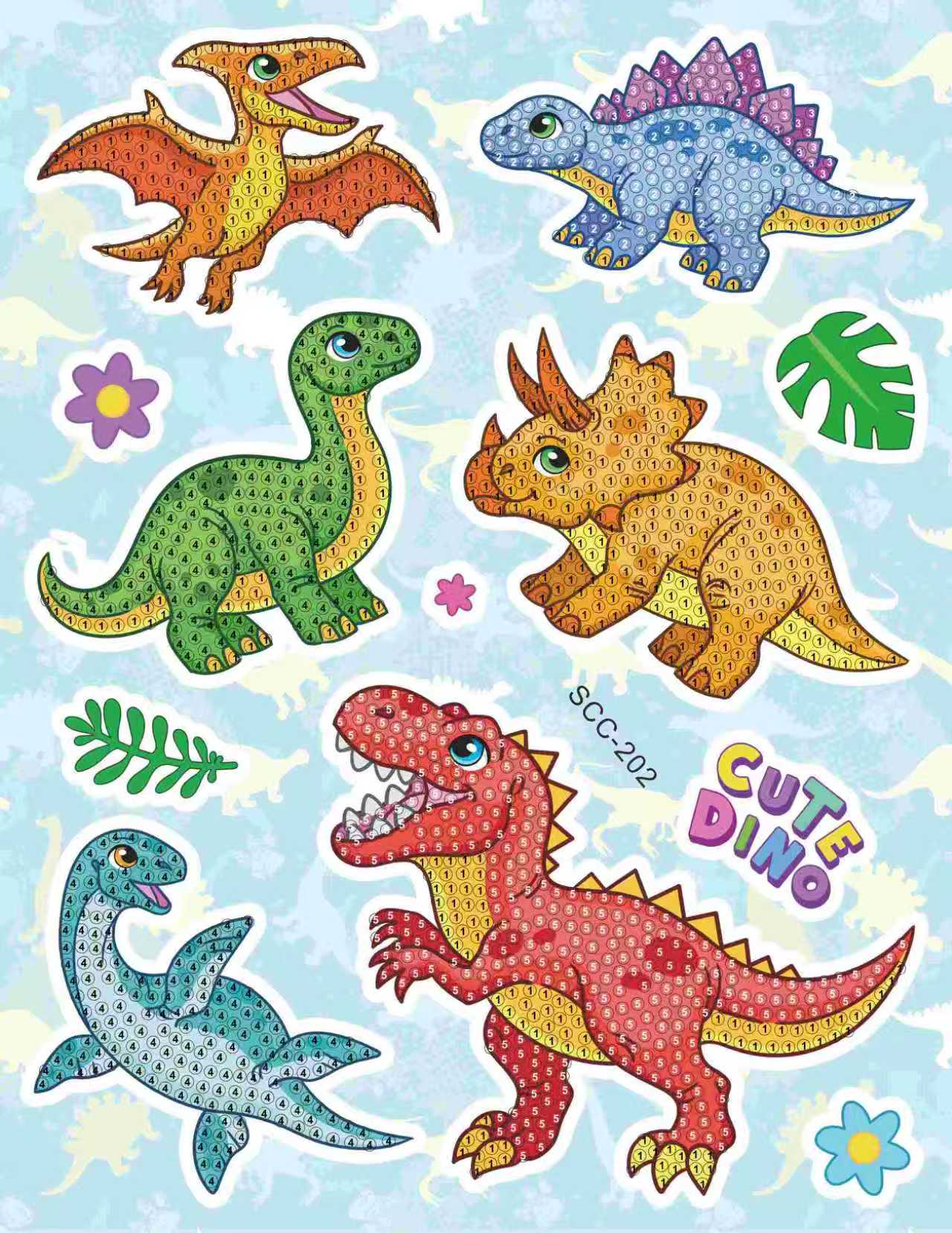 Алмазная мозаика Attivio Динозавры - фото 1