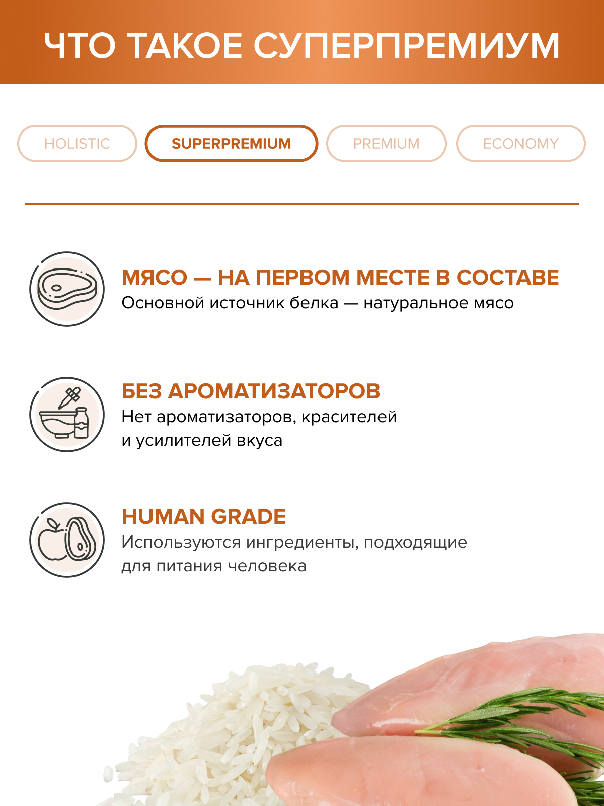 Корм для взрослых собак DOCTRINE сухой с индейкой и рисом 3 кг - фото 7