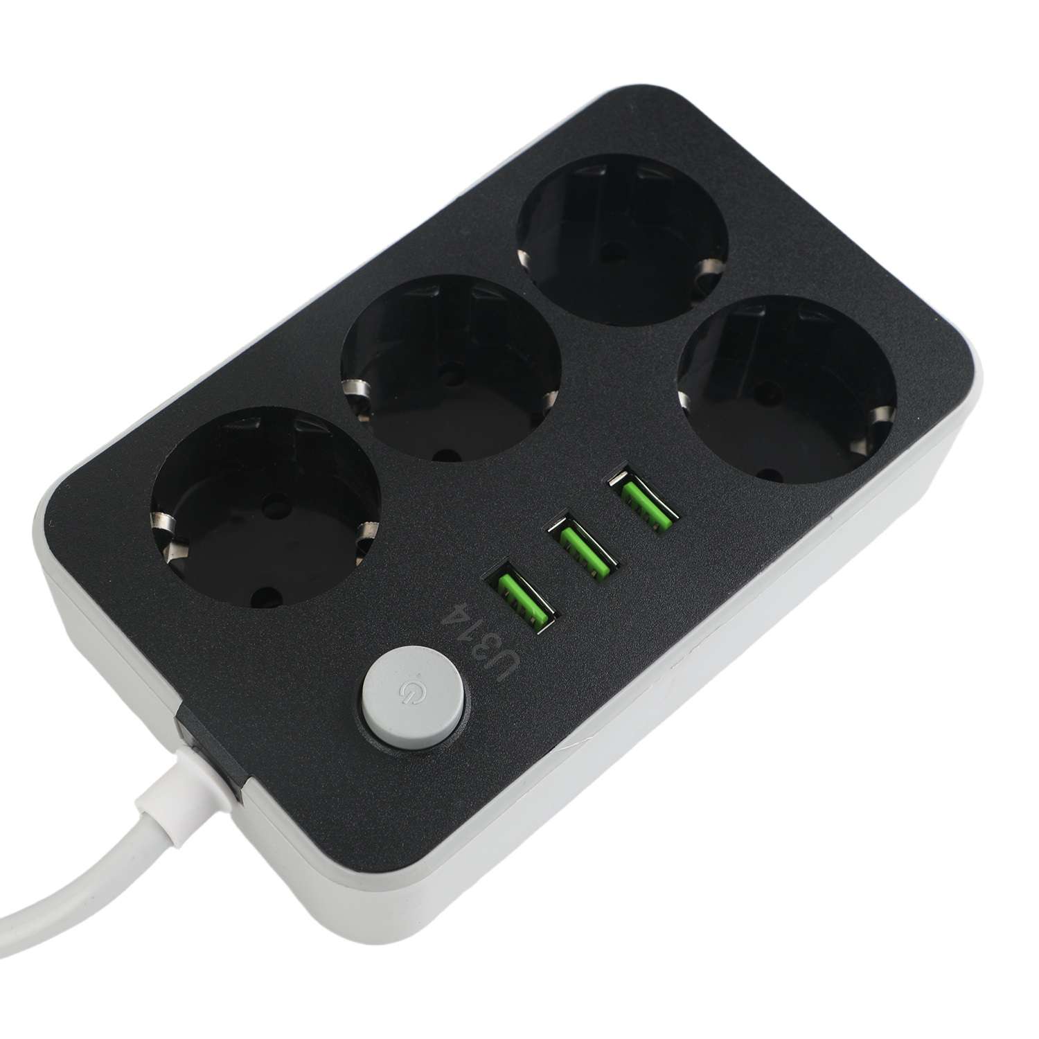 Удлинитель ё 3USB 1.8м 4 розетки - фото 3