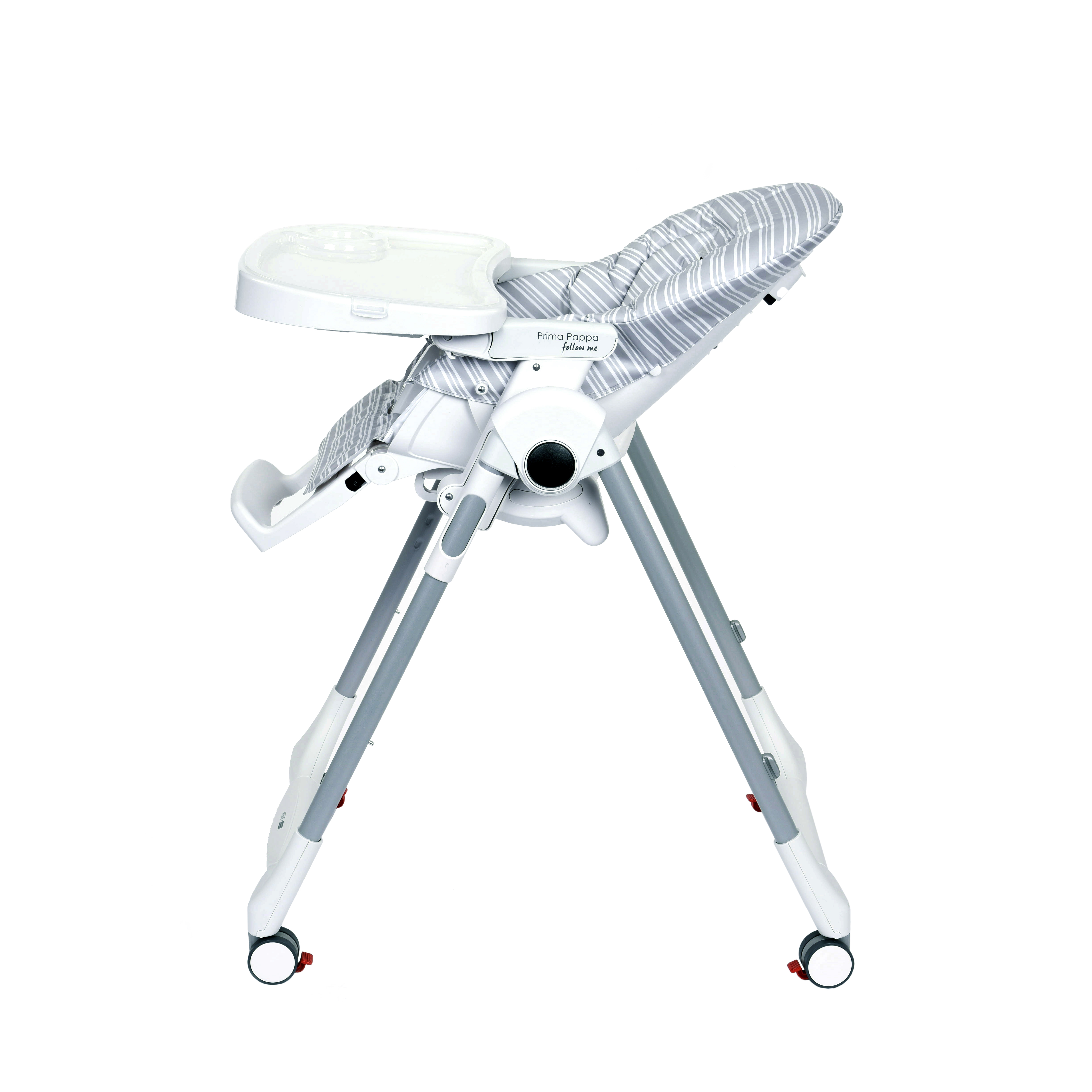 Стульчик для кормления Peg-Perego Prima Pappa Follow Me серый - фото 14