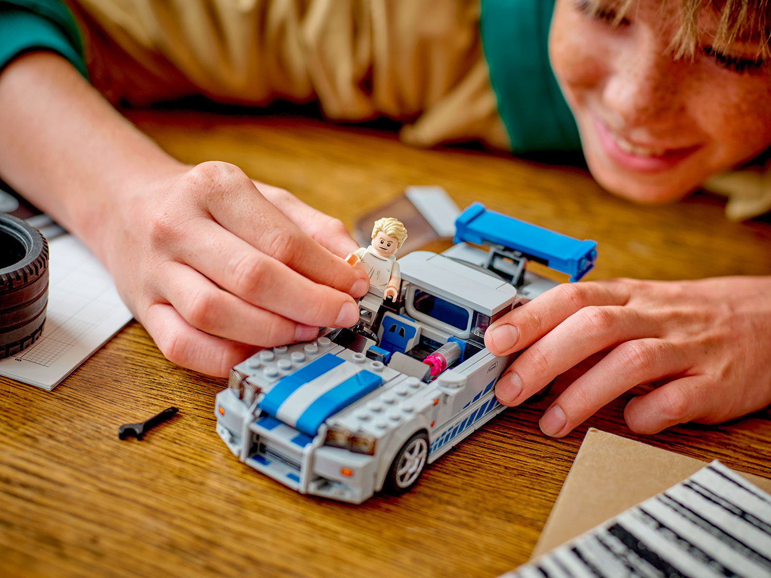 Конструктор LEGO Speed Champions Skyline GT-R блочный - фото 11