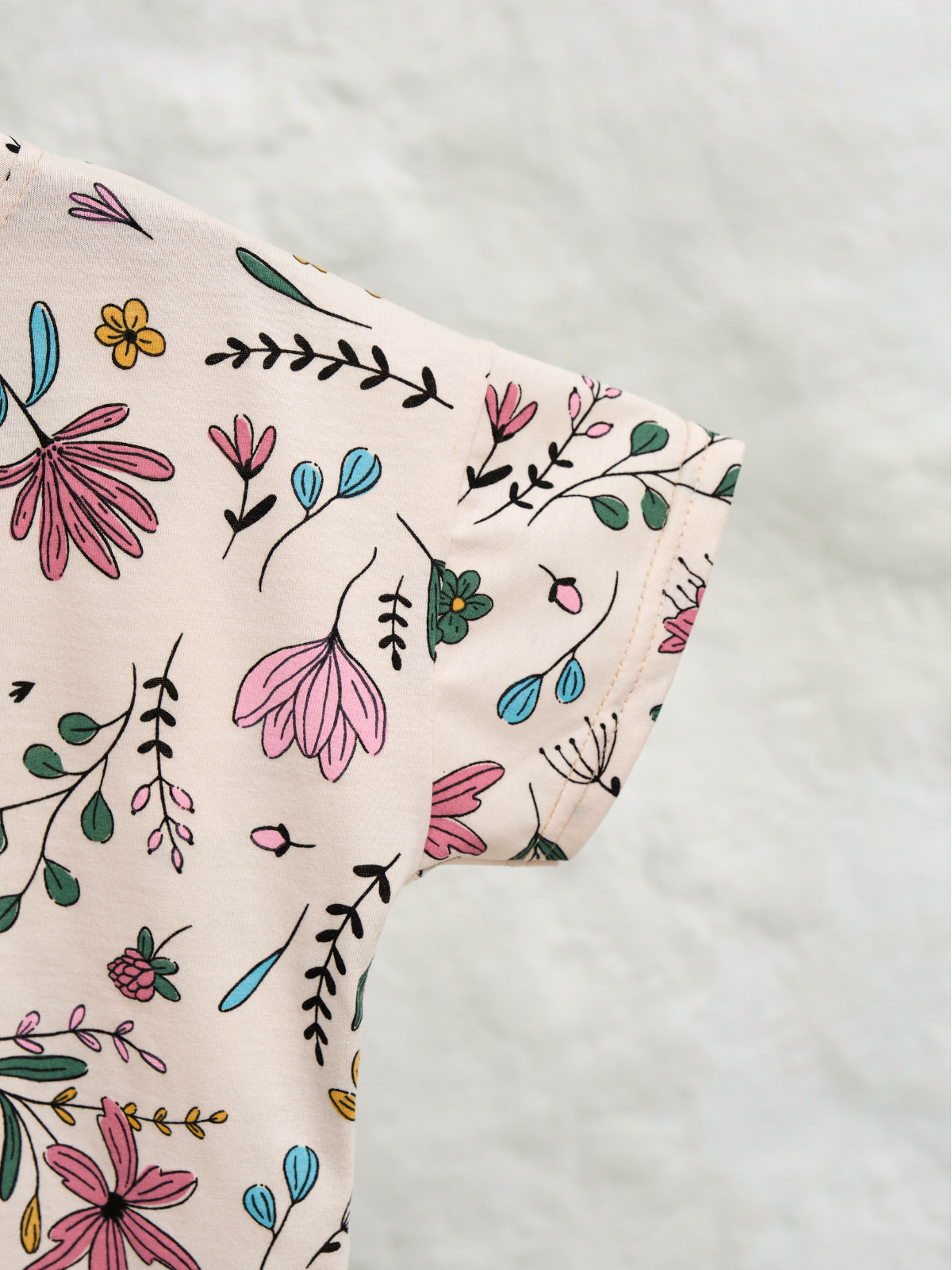 Футболка 3 шт Jelly Whale S23T01-3-Milk-Pd-Lil - фото 9