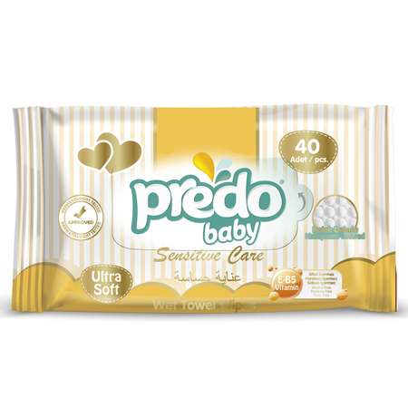 Влажные салфетки Predo 40 шт.