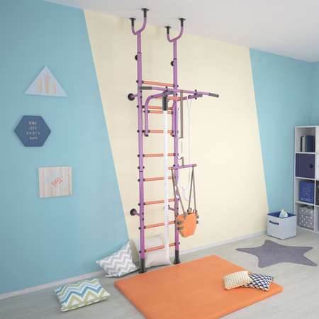 Детский спортивный комплекс Polini kids Sport Active комбинированный Фиолетовый