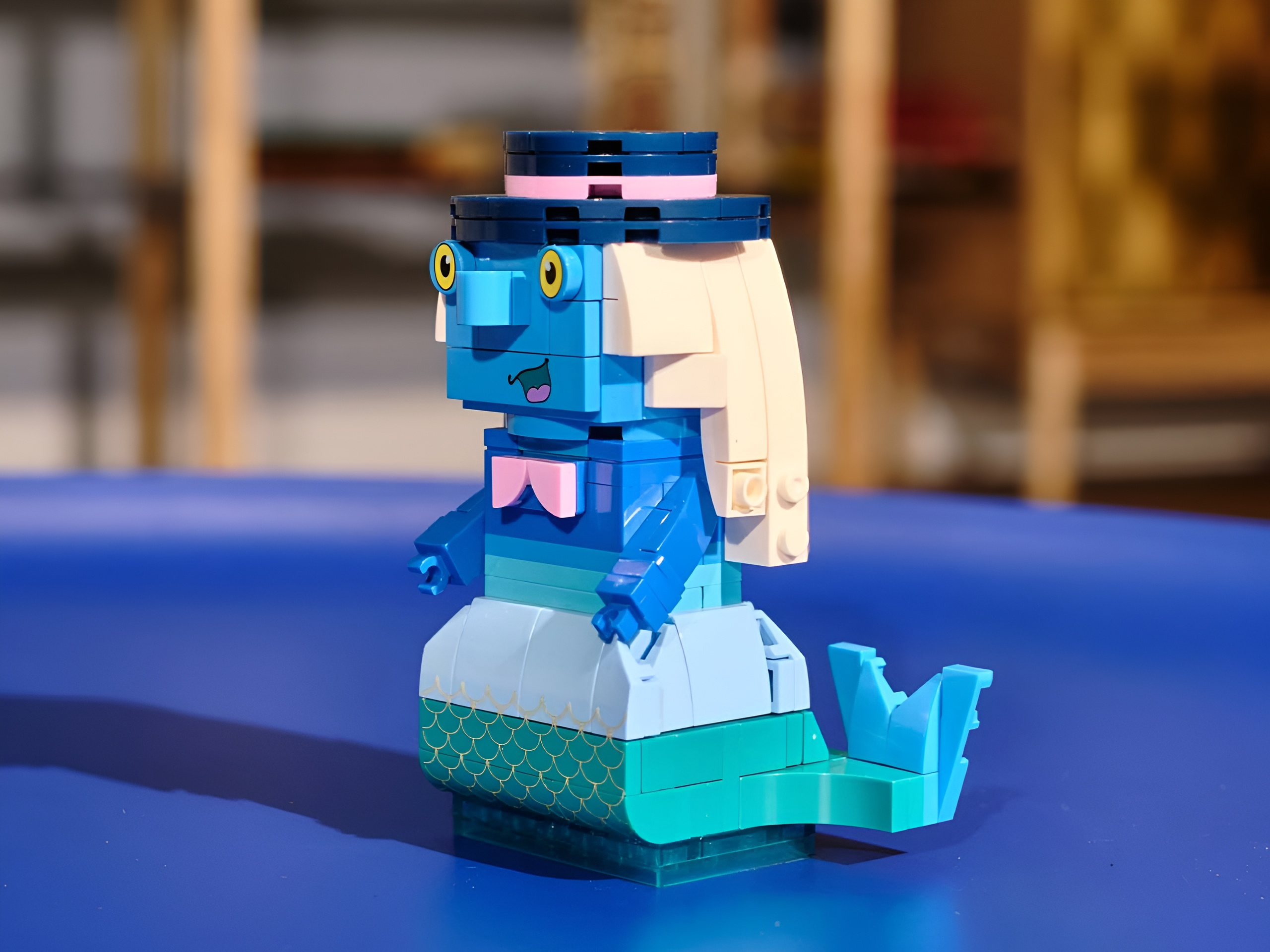 Конструктор brick labs Конструктор Водяной из мини-блоков 155 дет. - фото 7