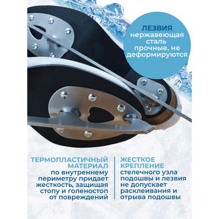 Коньки Backheel 33