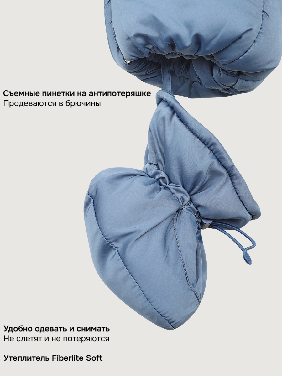 Комбинезон NIKASTYLE 8з4125 джинс - фото 12