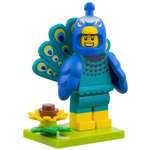 Фигурка LEGO Peacock Costume Fan col28-1