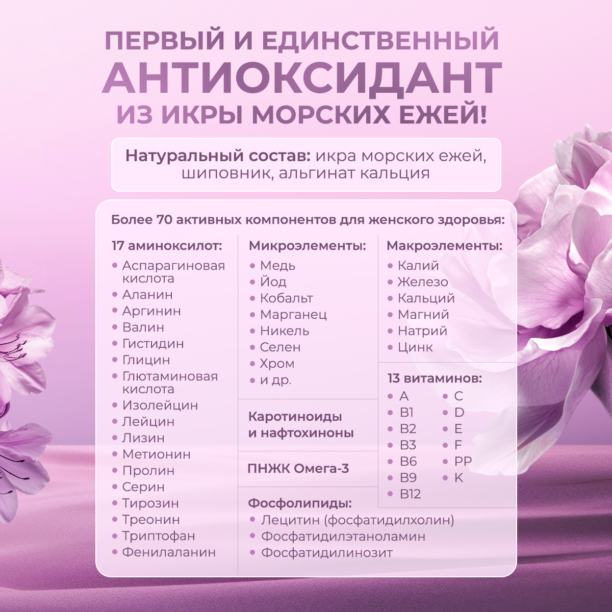 Экстра молодость - витамины для женщин/ Доктор Море витаминный комплекс для здоровья и красоты/ при климаксе 120 капсул - фото 2