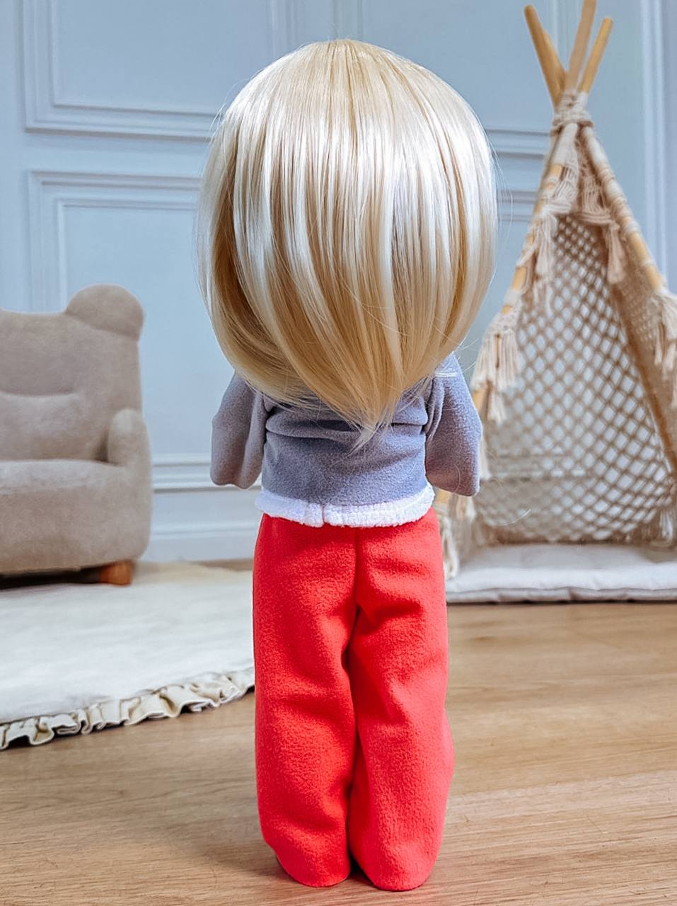 Кукла классическая СТРАНА КУКОЛ большая разговаривающая высота 40 см 25-18.3 - фото 14