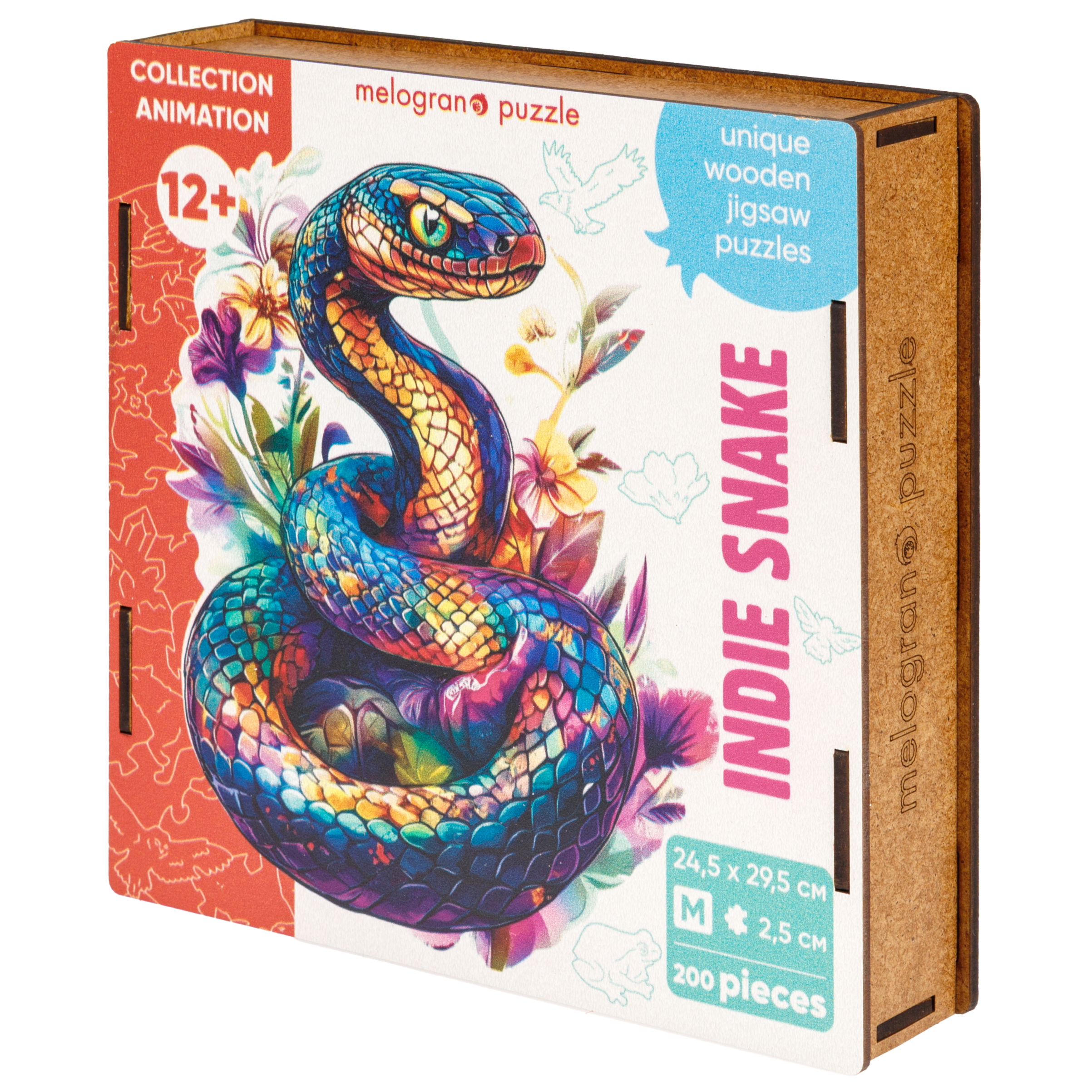 Пазл Melograno puzzle деревянный - фото 5