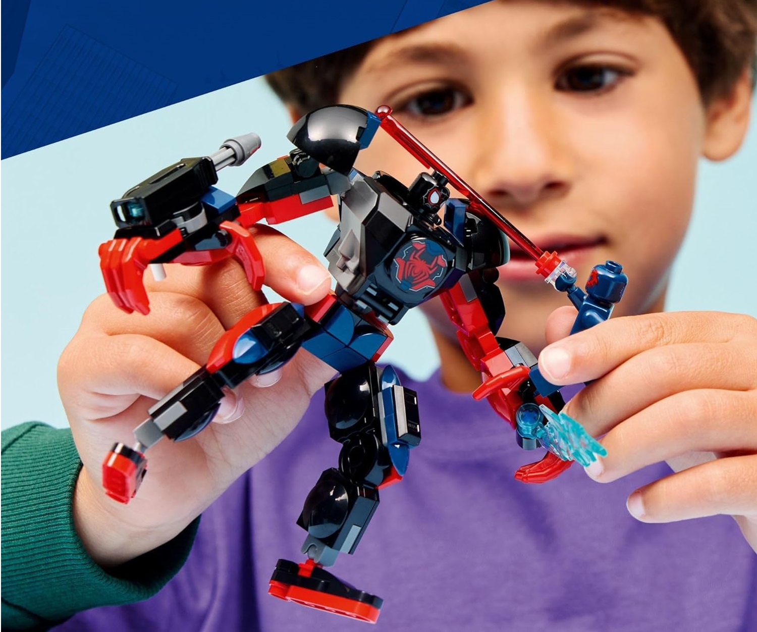 Конструктор LEGO Marvel Super Heroes Робот Майлза Моралеса 135 дет. - фото 5