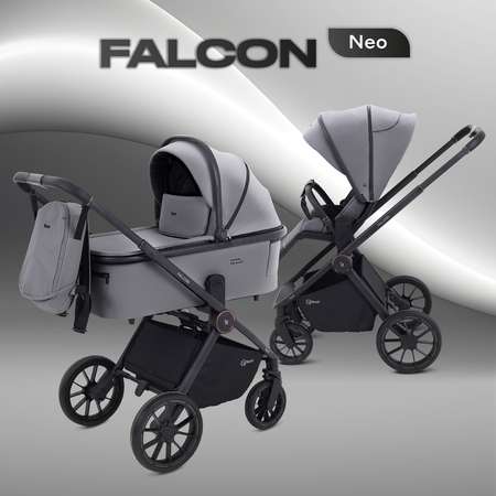 Коляска 2в1 Rant Falcon Neo серый