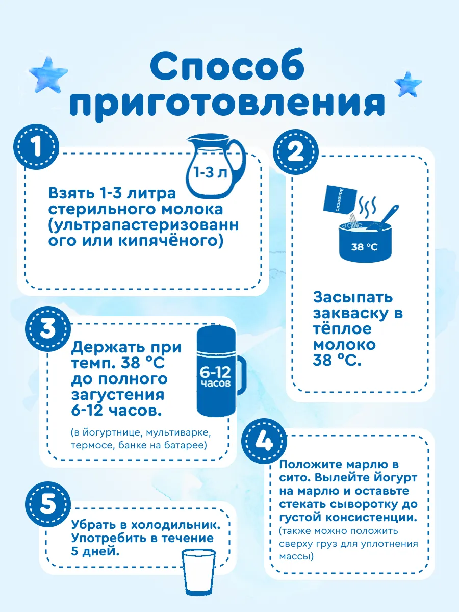 Закваска Полезная Партия Греческий йогурт - фото 3