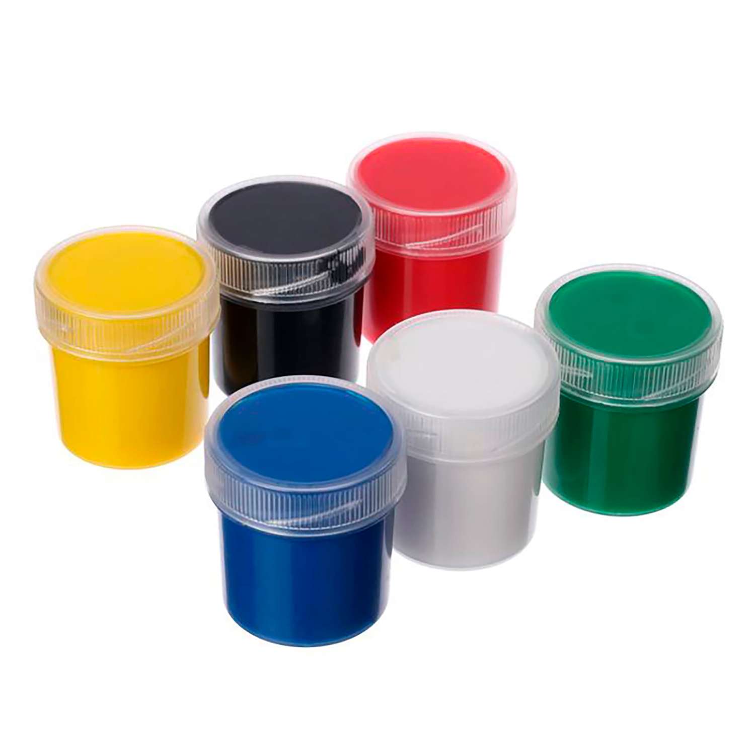 Краски акриловые . 6 цв. - фото 2