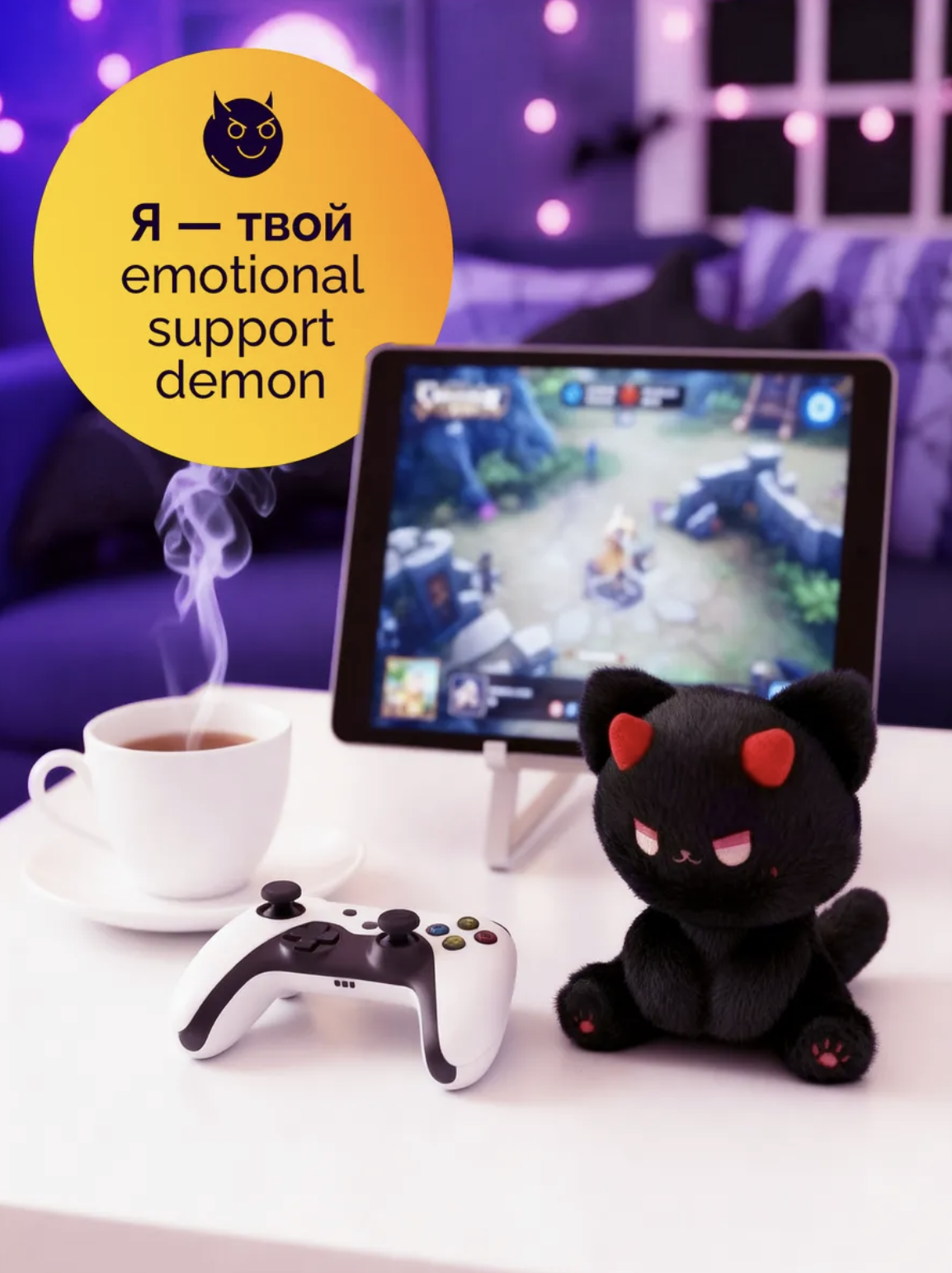 Мягкая игрушка Balori Котик - фото 5