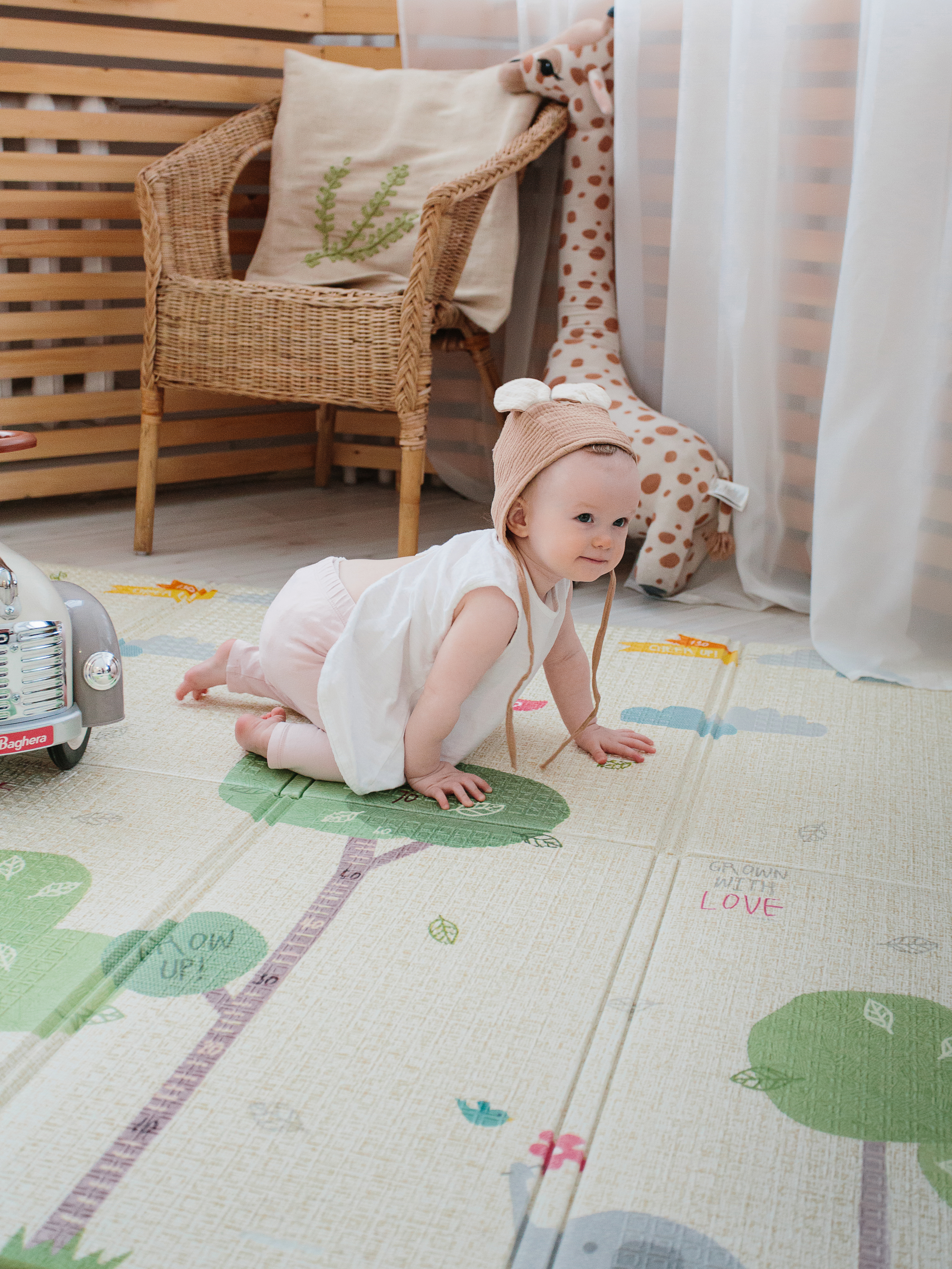 Детский складной коврик Parklon Весёлая прогулка 140 x 200 см - фото 14