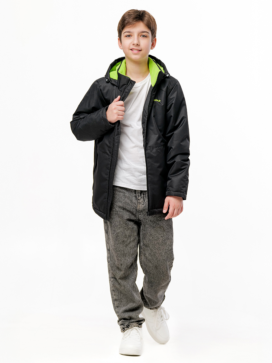 Куртка RODOS М-245/черный(лайм) - фото 5