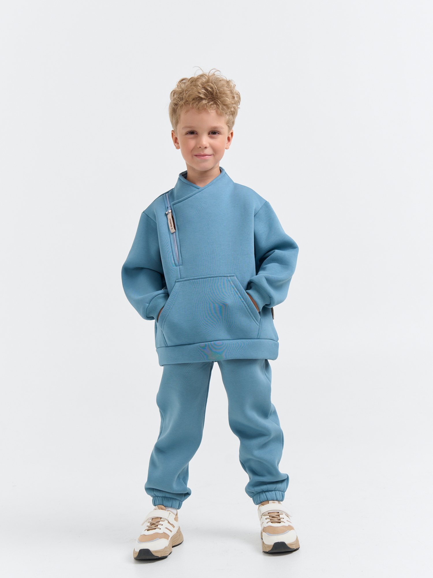 Джоггеры BUNGLY 1R8896/Деним - фото 4