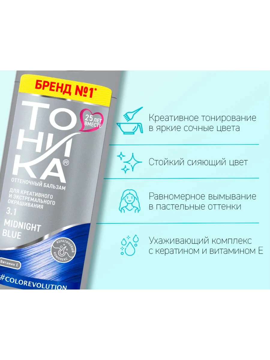 Бальзам Тоника 3.1 Midnight blue 150 мл - фото 6