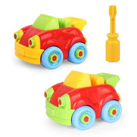 Конструктор BabyGo Машинка сборная игровая модель в ассортименте