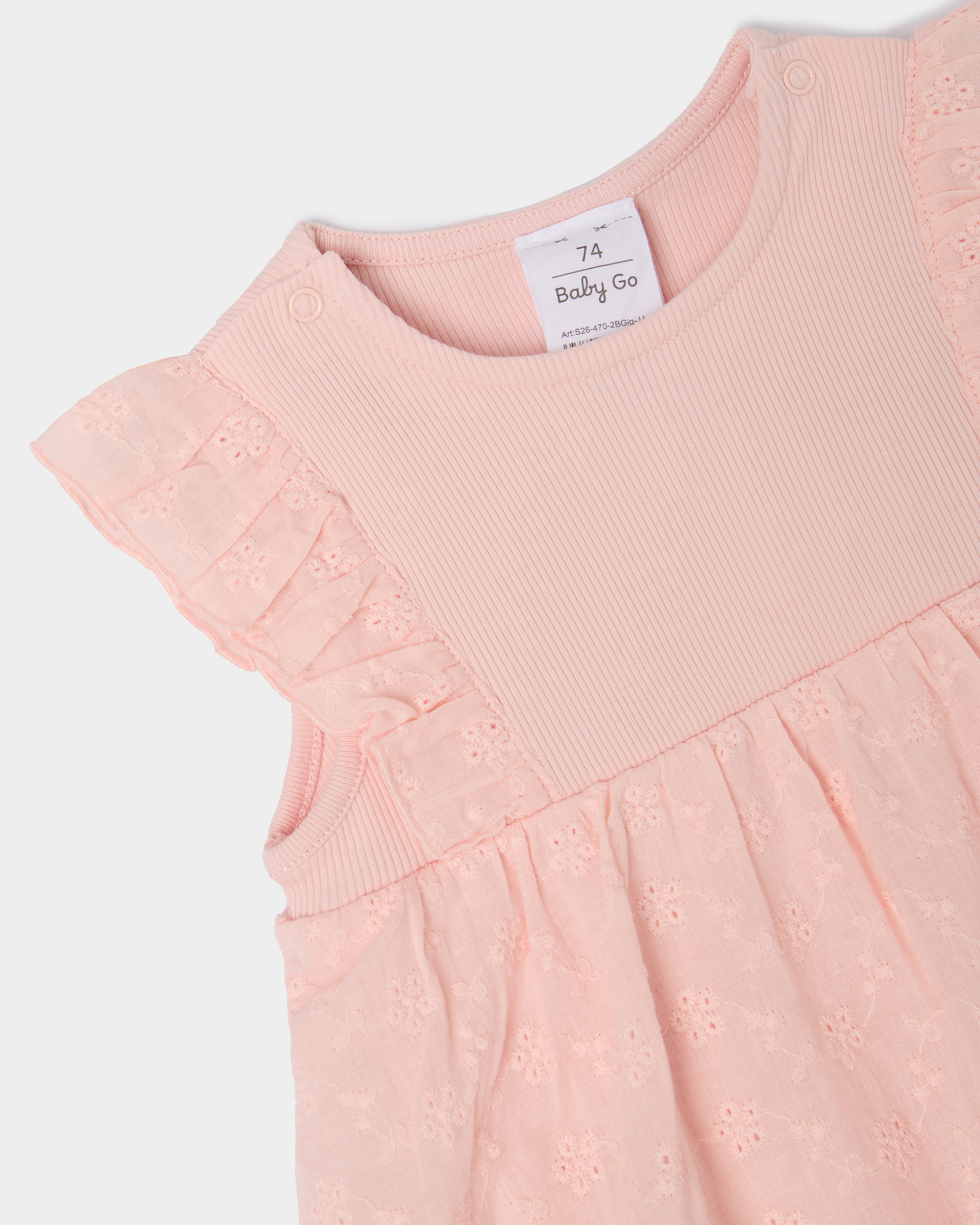 Платье-боди BabyGo S26-470-2BGig-JJ - фото 3