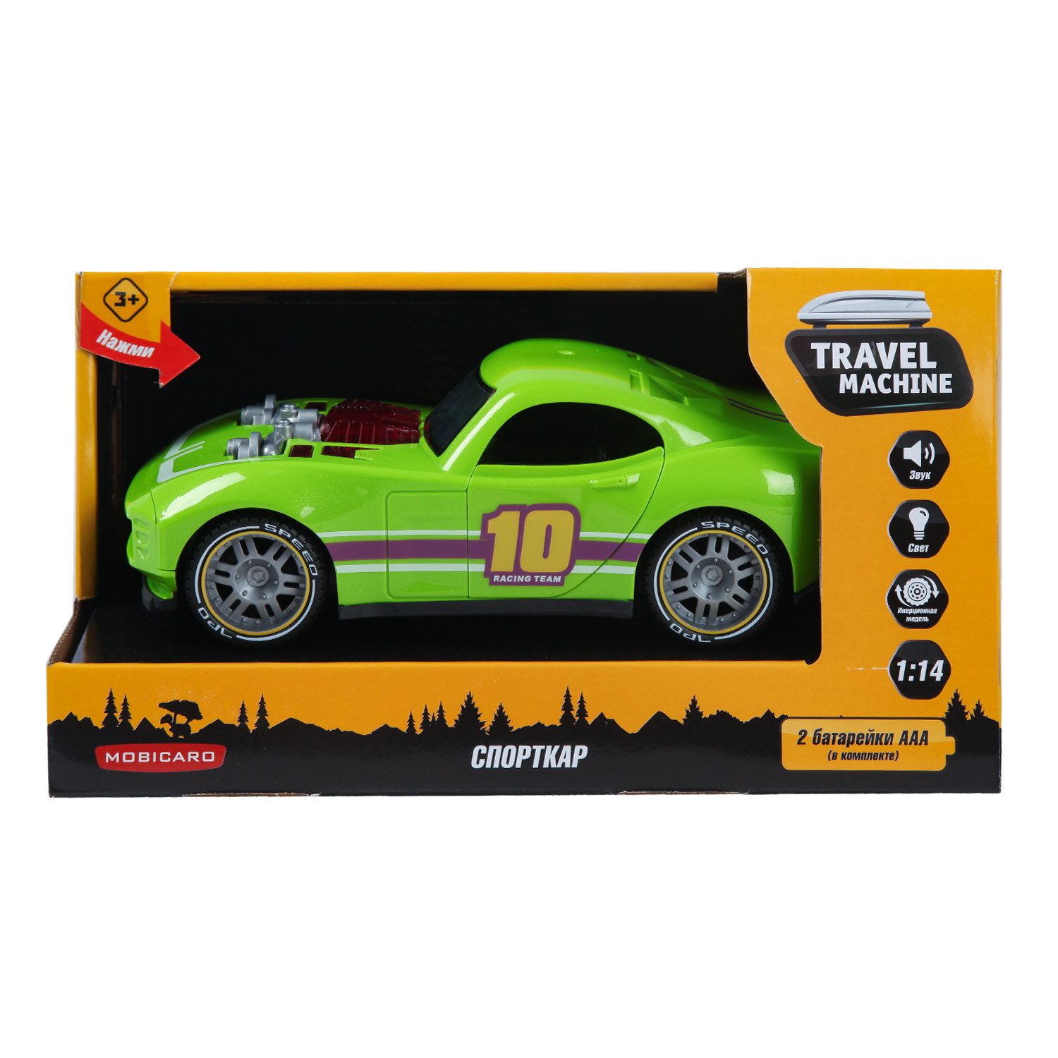 Автомобиль Mobicaro спорткар 1:14 666-11Q - фото 7